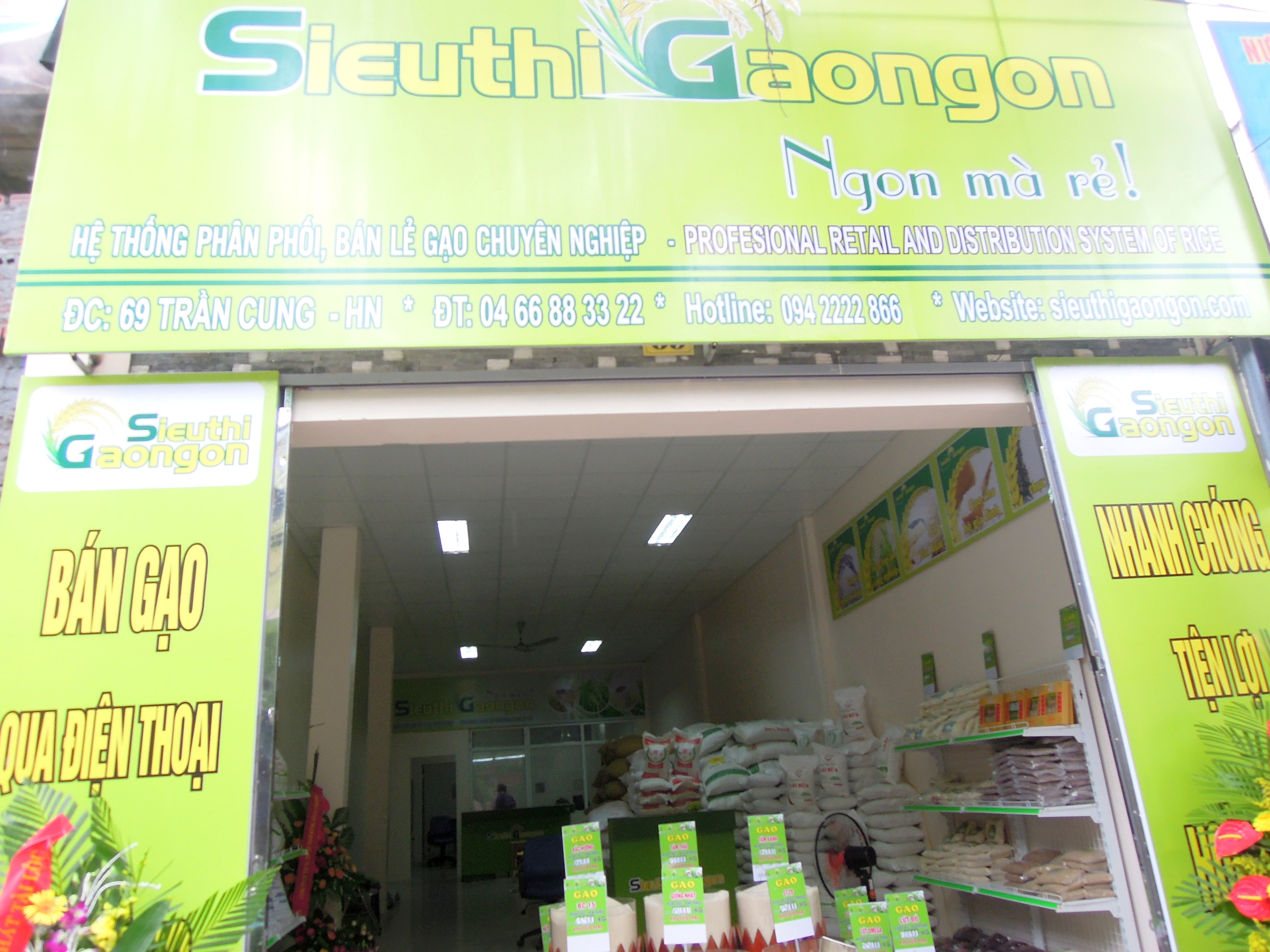 Siêu thị gạo ngon Hoàng Công Chất - Nam Từ Liêm